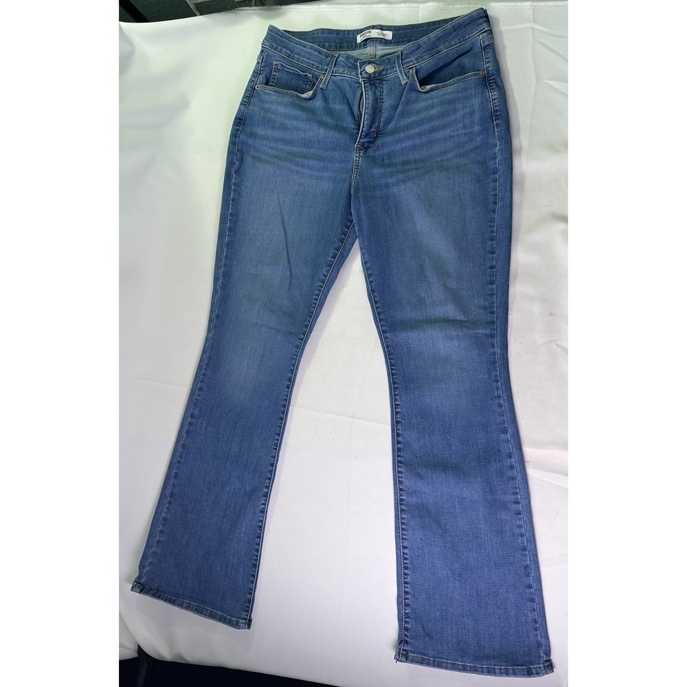 Signature Levi Strauss Gold Totally Shaping Bootcut‎ Jeans Blue Retro Denim 18M